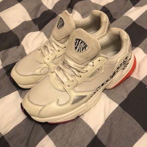 adidas Shoes - Adidas Falcon W in off white/ black/ shock pink adidas Shoes - Adidas Falcon W in off white/ black/ shock pink